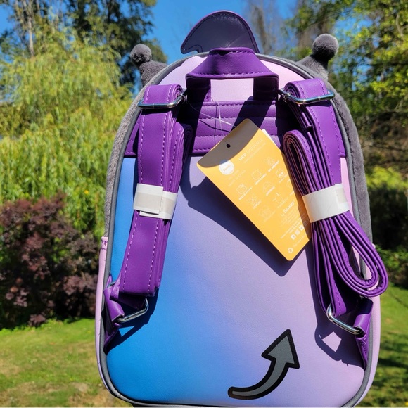 BNWT Her Universe Fuzzy Kuromi Bag - Picture 3 of 3